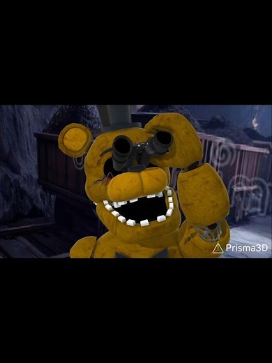 no golden? 🥺 (fnaf 2 movie / prisma 3D animation)