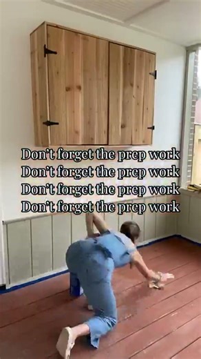You cannot skip prep work! Prepping before a project is essential for success - it can be so