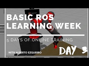 Basic ROS Learning Week - Day 3: ROS Basic concepts (packages, nodes, launches…)