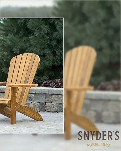 Amish Outdoor Wood Adirondack Chair