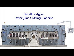 Satellite-Type Rotary Die Cutting Machine