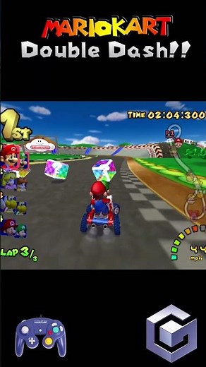🍄MARIO KART DOUBLE DASH Full Mushroom Cup Gameplay (Nintendo GameCube Retro)🏎️ #MarioKart #Nintendo