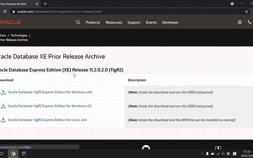 Oracle 数据库简洁免费版下载及安装