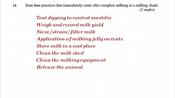 KCSE paper 2 revision #2012 agriculture questions and answers #agribusiness #exams #grades