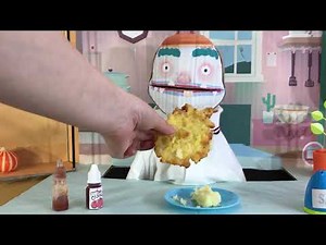 Toca Kitchen 2 Cardboard Game. DIY