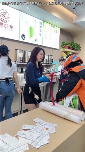 Sweet Vibe Dance 🧋🔥 Smooth Moves in a Bubble Tea Shop | 44