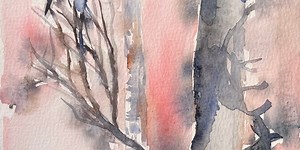 Winters Flight: Painting Birds Among the Birches