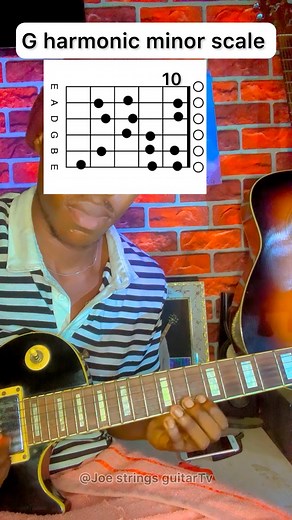 69K views · 1.4K reactions | G harmonic minor Scale on the guitar @topfans #fypシ #guitar #scale | Joe strings Guitar | Facebook