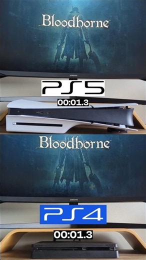 Bloodborne- PS5 vs PS4 Speed Comparison