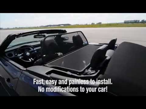 Love The Drive Wind Deflector Benefits. The #1 convertible accessory!