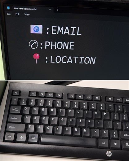Get the right symbols with these shortcuts 📧📞