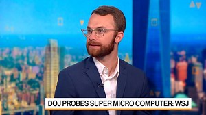 DOJ Is Investigating Super Micro Computer:  WSJ