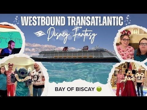 OUR WORST DAY AT SEA 🤢 | Disney Fantasy Concierge Westbound Transatlantic | Disney Cruise Line Vlog