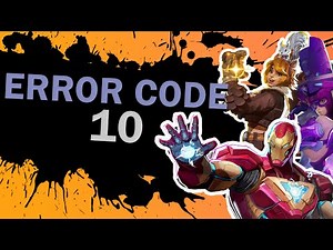 (QUICK FIX) ERROR CODE 10 MARVEL RIVALS | HOW TO FIX ERROR CODE 10 MARVEL RIVALS