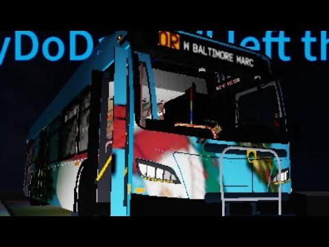 MTA Maryland Roblox: 2011 #12011 New Flyer XDE40 On CL Orange To West Baltimore marc