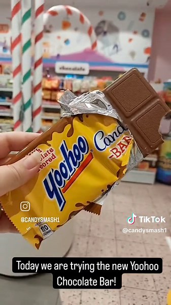 Delicious Yoohoo Chocolate Candy Bar Review