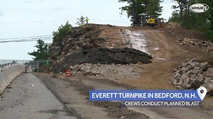 7.6K views · 87 reactions |  A major blasting operation, which, at times, brings traffic on the Everett Turnpike to a complete standstill for five to 20 minutes, is underway and will continue periodically this summer. Check out one of today's planned blasts here! https://bit.ly/3avFMfK | WMUR-TV | Facebook