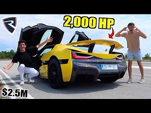 FULL SEND In The New Rimac Nevera! (2000hp Electric Hypercar Reactions)