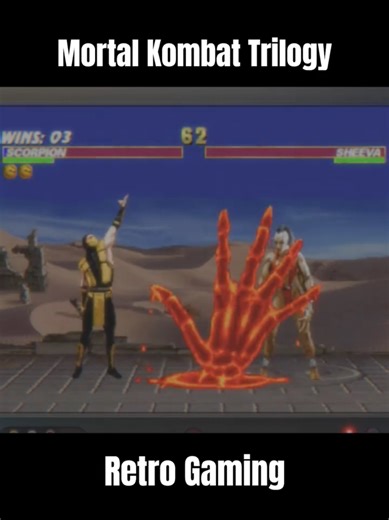 Scorpion Vs Sheeva Fatality, Sega Genesis OG MK Trilogy 😉😁 #mortalkombat #ClassicGaming #GamingNostalgia #RetroGames #RetroGaming