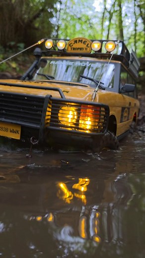 FCX10 Camel Trophy Range Rover from @fmsmodel2007 #rc #rangerover #offroad | Rob Devine