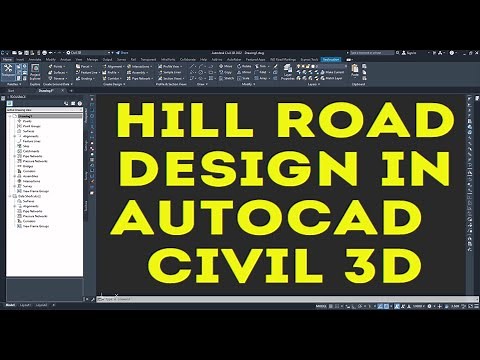 Civil 3D Tutorial - 1.1 - Hill Road Design