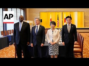 Top officials hold US-Japan security talks in Tokyo