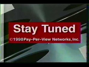 Pay Per View 1998 Stay Tuned Video PPV