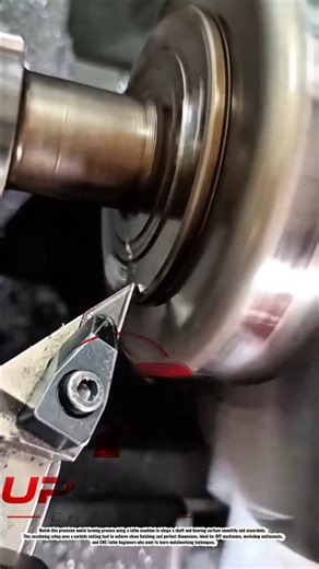 Precision Metal Turning on Lathe | DIY Bearing & Shaft Machining Satisfying Process