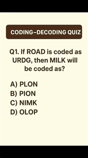 coding decoding quiz
