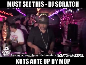 DJ SCRATCH GOES WILD "BURNS DOWN THE HOUSE" | The Hip Hop Garage