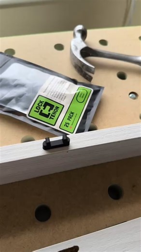 The Lock tenon “click”…… . Giving you that snap, click, connector for your Festool domino, Available in 6mm and 8mm versions, packs of 25 perfect for onsite assembly and workshop projects . These have been very well received and loved by lots of return customers and are slowly catching the eye of many people . Get yours from our store and UK Amazon, Soon to be available in the EU and USA on Amazon too . . #woodwork #diy #carpentry #joinery #tools | U-Scribe Jig