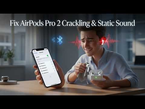 How to Fix AirPods Making Static Crackling Cutting Out Distorted Sound (Easy Fixes)