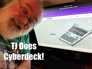Clockwork Pi uConsole - TJ Does Cyberdeck - Raspberry Pi Portable Coding & Dev Handheld - Hacker RPi