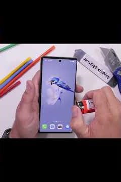 Samsung trifold phone durability test extremely test