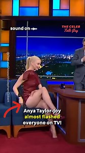 One wrong move and the whole world would've seen everything! Cameras were rolling as Anya struggled with her daring outfit. Was it a fashion risk gone too far—or a publicity masterstroke? | The Celeb Talk Guy