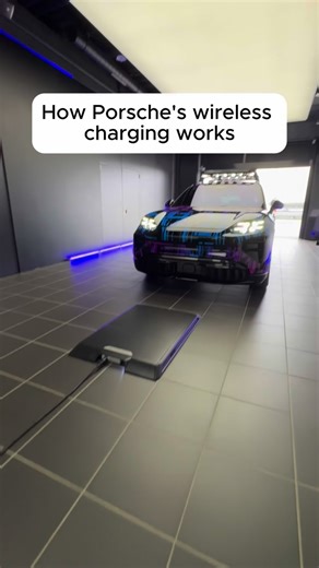 The Drive on Instagram: "Is this the future of charging?⁠ ⁠ Watch us charge the 2026 Porsche Cayenne Electric wirelessly."