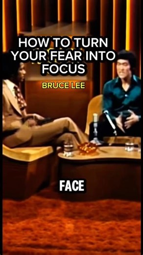 TURN YOUR FEAR INTO FOCUS || Bruce Lee Wisdom #motivation
