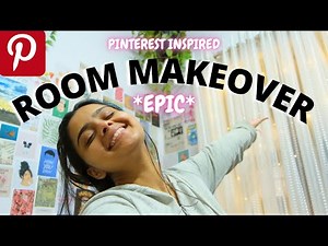 *EPIC* Pinterest Inspired Room Makeover | Aesthetic room| Kshipra Vats