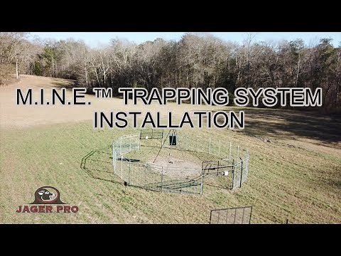 JAGER PRO™ Rigid Panel M.I.N.E.™ Trapping System Installation