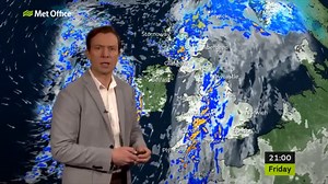 UK weather: Met Office forecasts wet and windy conditions