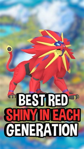 Who is the Best Red Shiny Pokemon?