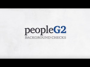 PeopleG2: Better Background Checks, Better Hires.