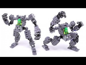 LEGO Mech Frame Tutorial Part1 - Detailed Build