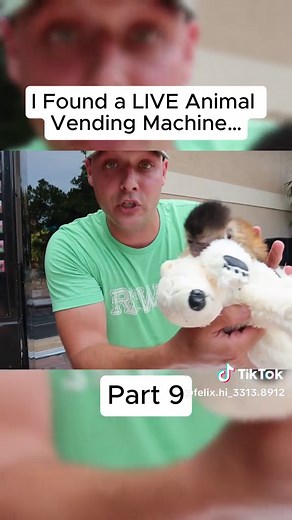 I Found a LIVE Animal Vending Machine… | Vending Machine