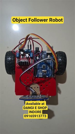 Object Follower Robot using Arduino | ultimate project for science exhibition | #stemprojects
