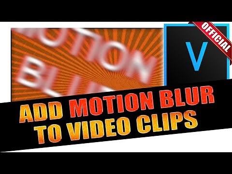 How To Add Motion Blur To Videos (EASY) 👨‍🏫 VEGAS Tutorial #41 🎥