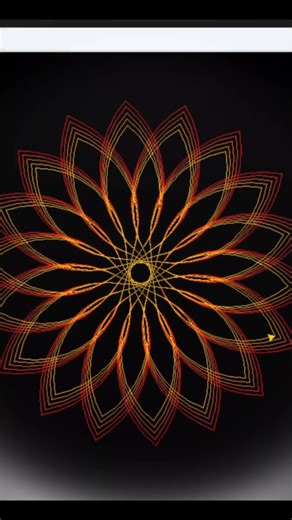 Amazing Design using Python turtle 🐢 #python #coding #funny #viral #trending #design