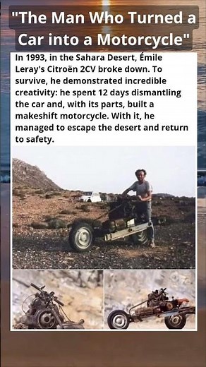 When creativity became the only way out