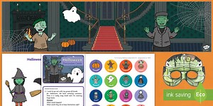 Aistear Halloween Role Play Pack - Haunted House