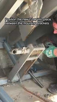 Replacing our Main Springs and T-Bars